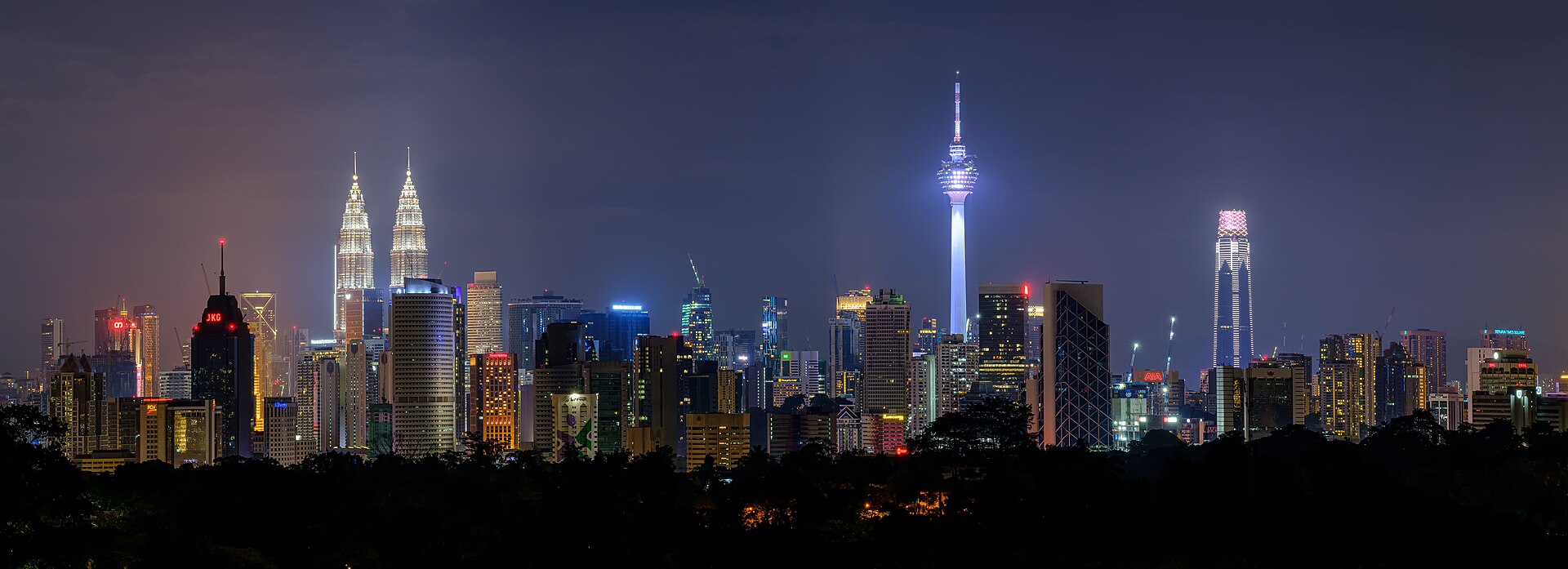 Kuala Lumpur, Genting and Langkawi usually